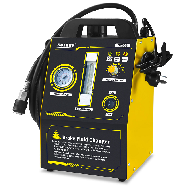 Urządzenie do odpowietrzania wymiany płynu hamulcowego SOLARY BE606